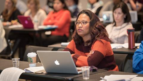 CEC 2018 woman at computer
