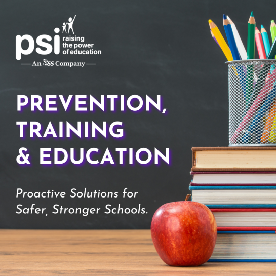 prevention training and education flyer